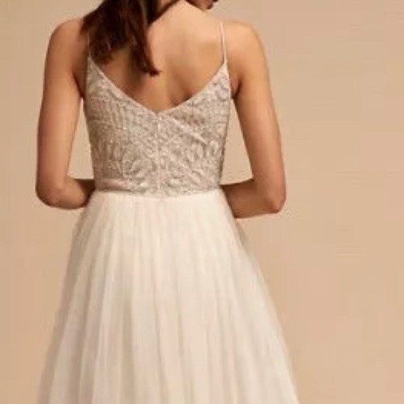 Adrianna Papell BHLDN Violetta 14 Beaded Gown NWT - Picture 5 of 6